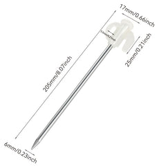 Heavy Duty Tent Stakes Metal Tarp Pegs Ground Pegs Camping Stakes