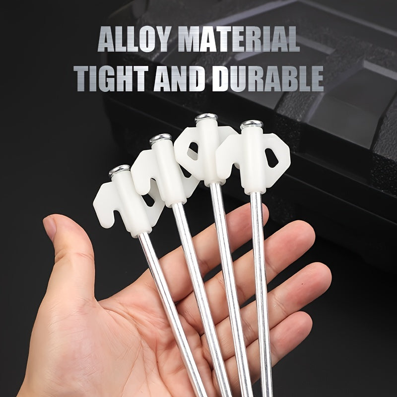 Heavy Duty Tent Stakes Metal Tarp Pegs Ground Pegs Camping Stakes