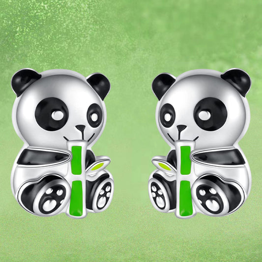 Panda Stud Earrings Birthday Christmas Gift For Women Girls