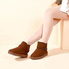 Women's Non-slip Winter Snow Boots with Thick Bottom, Comfortable Outdoor Boots