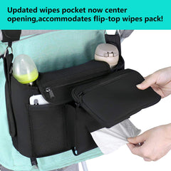 Stroller Organizer Non Slip Stroller Cup Holder Baby Travel Accessories