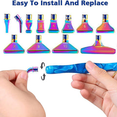 Diamond Painting Pen Tools Kit Metal Tips Screw Thread 6pcs Glue Clay DIY