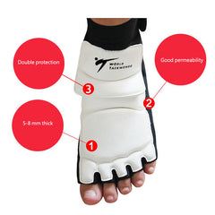 Taekwondo Gloves & Foot Protector Set for Men and Women