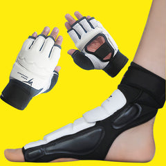 Taekwondo Gloves & Foot Protector Set for Men and Women