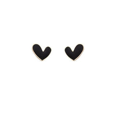 Reed Heart Stud Earrings Romantic Stud Earrings For Girls