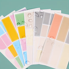Waterproof Label Sticker Assortment 160/60/40pcs 10 Sheets