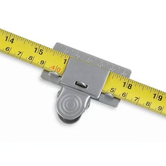 Stainless Steel Corner Measuring Tool Tape - Double Scale Tape Clip