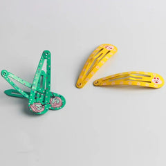 20pcs Colorful Printed Hair Clips for Kids