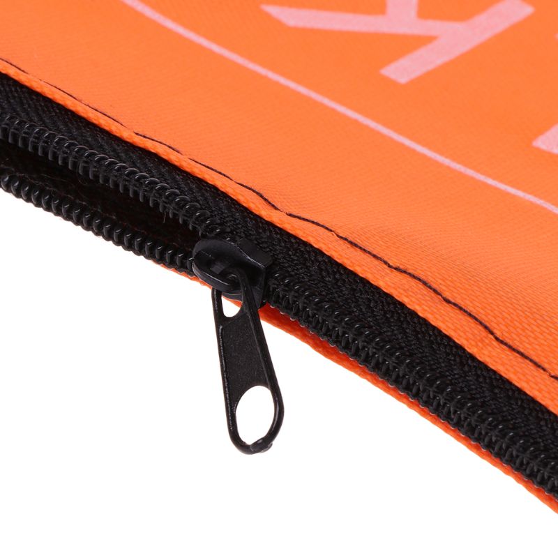 5pcs Orange Waterproof Oxford Tool Bags with Zipper