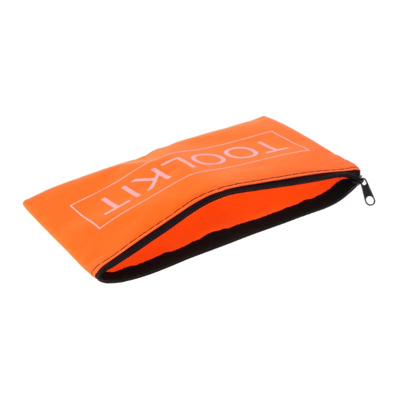 5pcs Orange Waterproof Oxford Tool Bags with Zipper