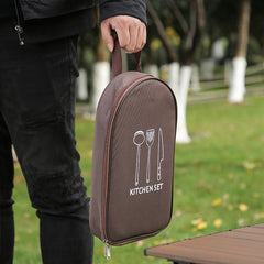 1pc Camping Cookware Tableware Storage Bag