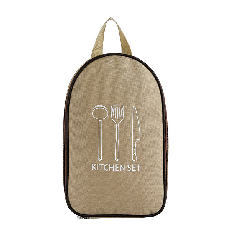 1pc Camping Cookware Tableware Storage Bag