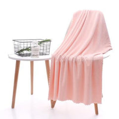 2pcs Cotton Towel Set Soft Hand Bath Quick Dry Absorbent