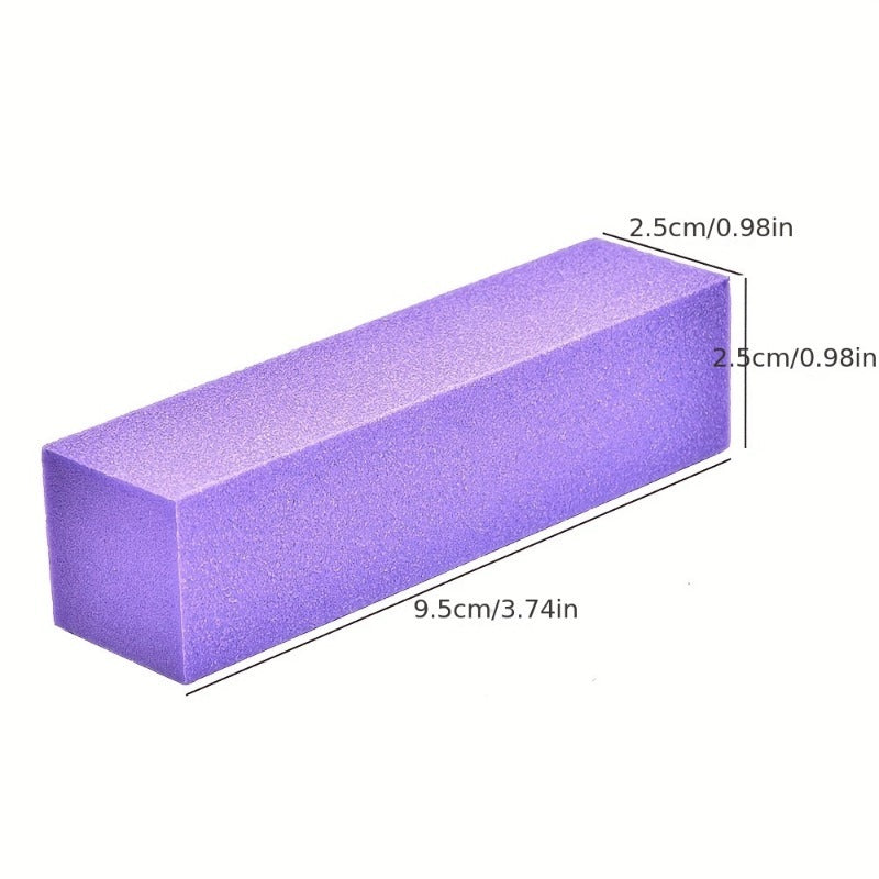 2 Pcs Nail Buffing Files Polisher Block Buffer Nail File Sticks For Nails