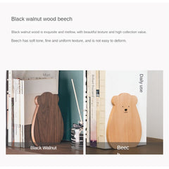 Solid Wood Book Stand Desktop Creative Bookshelf