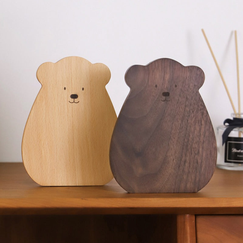 Solid Wood Book Stand Desktop Creative Bookshelf