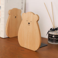 Solid Wood Book Stand Desktop Creative Bookshelf