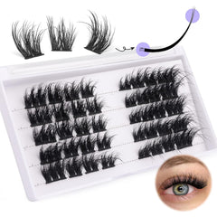 Wispy Eyelash Extensions 3D DIY Individual Faux Mink Lashes