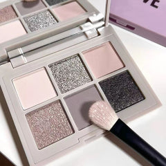 Smoky Makeup Palette Low Saturation Earth Tone Eyeshadow