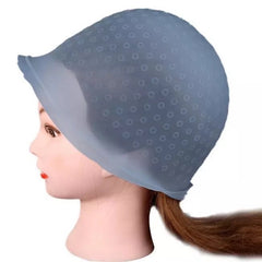 Silicone Highlight Cap Hair Coloring Dye Cap Kit