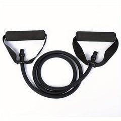 Yoga Resistance Band Non Slip Foam Handle Gym Sports Fitness Workouts