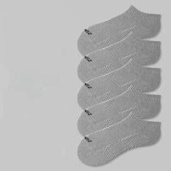 Men's Thin Cotton Low Calf Socks, 5 Pairs