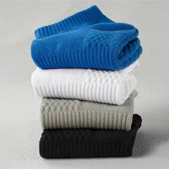 Men's Thin Cotton Low Calf Socks, 5 Pairs