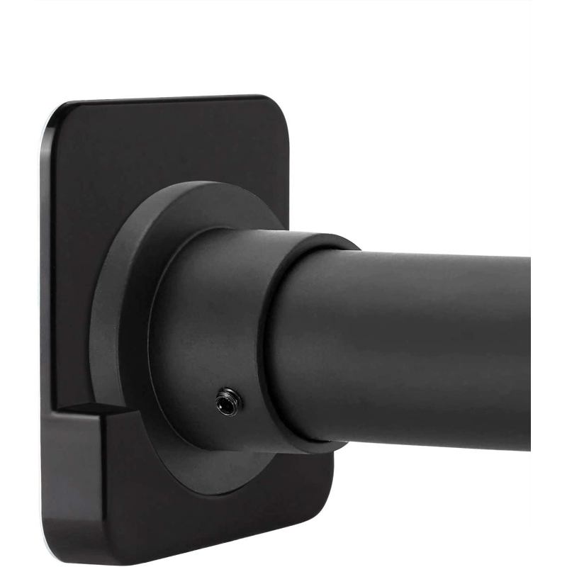 Shower Curtain Rod Holder for Wall Non-Destructive Installation