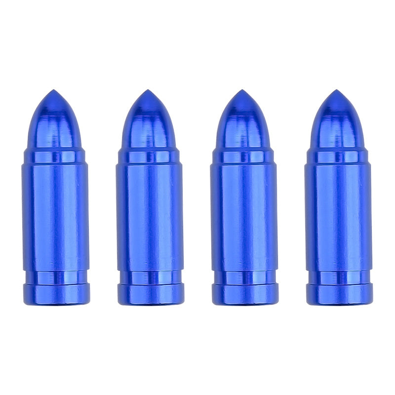 4pcs Car Tire Valve Cover Aluminum Alloy Core Air Cap for Cars Motorcycles