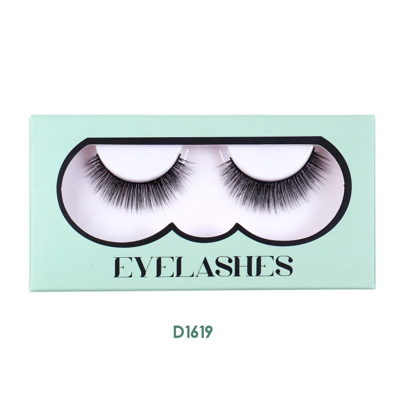 Thick Curling 3D Synthetic False Eyelashes