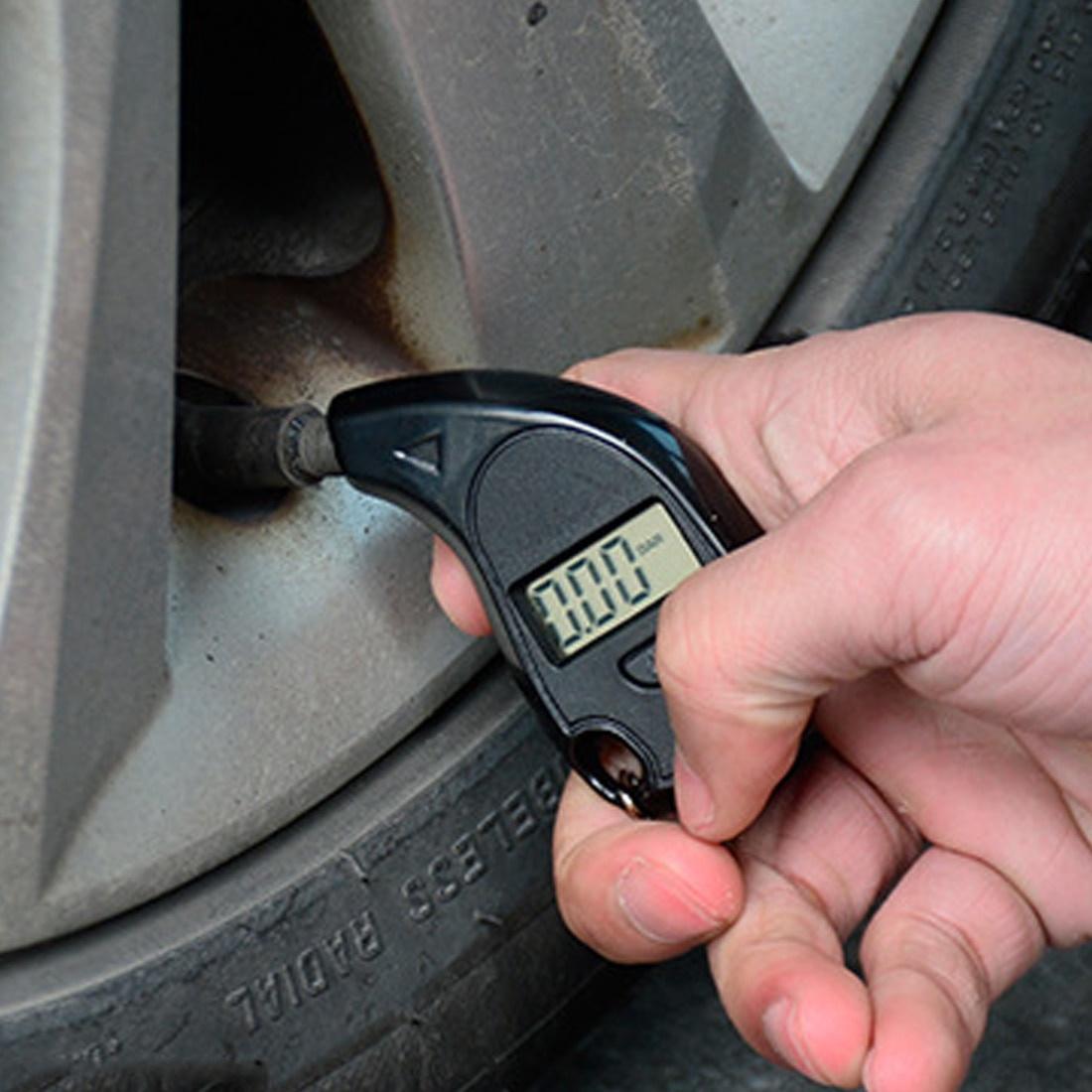 Digital Auto Wheel Tire Air Pressure Gauge Meter Test Tyre Tester For Vehicle