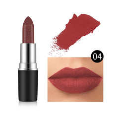 Matte Bullet Lipstick Waterproof & Smudge Proof Tube