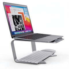 Aluminum Alloy Notebook Stand Vertical Heightening & Heat Dissipation