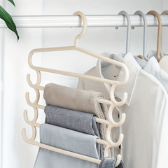 1pc Pants Hanger Trousers Hanger Seamless Trousers Storage Rack