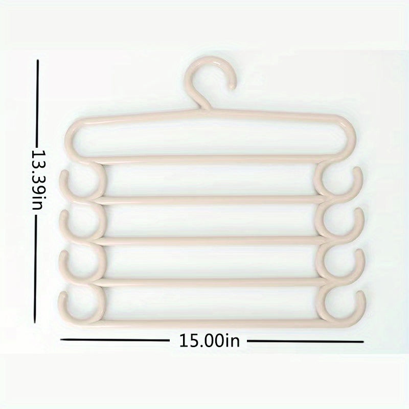 1pc Pants Hanger Trousers Hanger Seamless Trousers Storage Rack