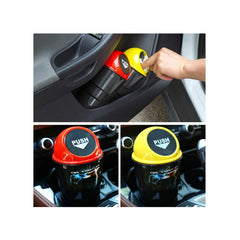 Car Organizer Mini Round Trash Can