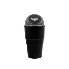 Car Organizer Mini Round Trash Can