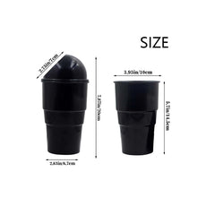 Car Organizer Mini Round Trash Can