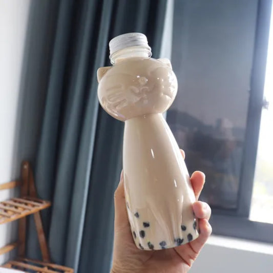 250ml 500ml Cat Shaped Water Bottle for Outdoor Activities