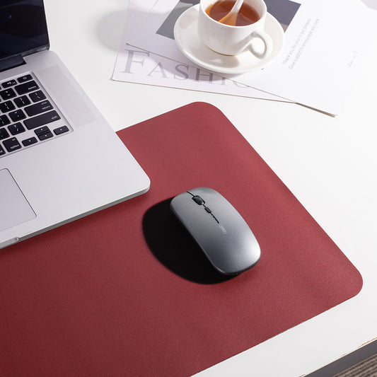 1pc PU Leather Desk Pad Non-Slip Waterproof Writing Pad