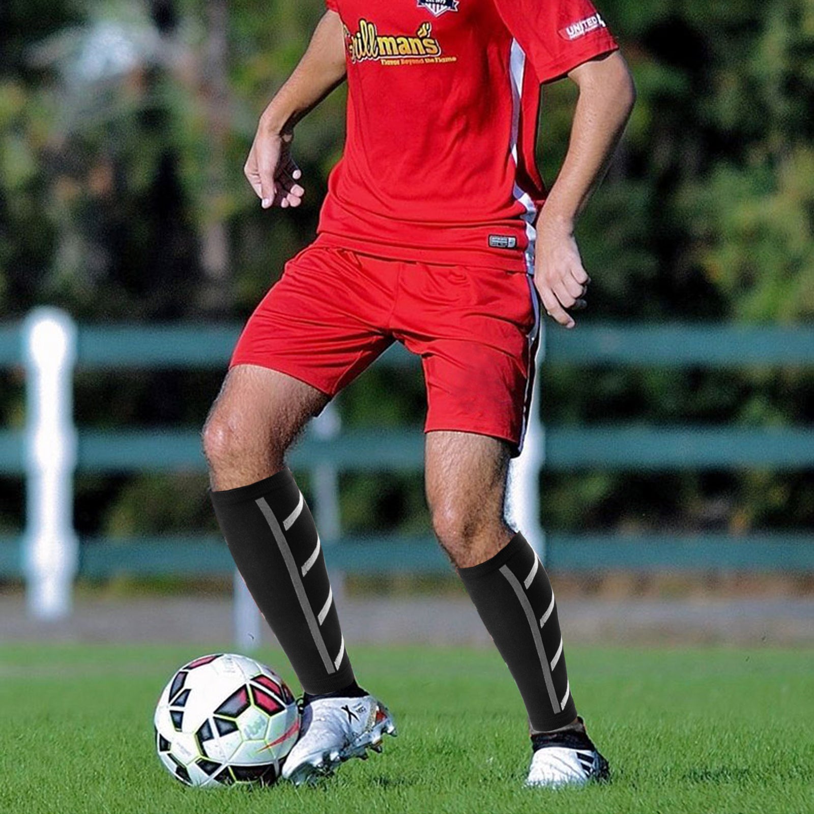 Calf Support Compression Cover UV Sun Protection Leg Compression Socks