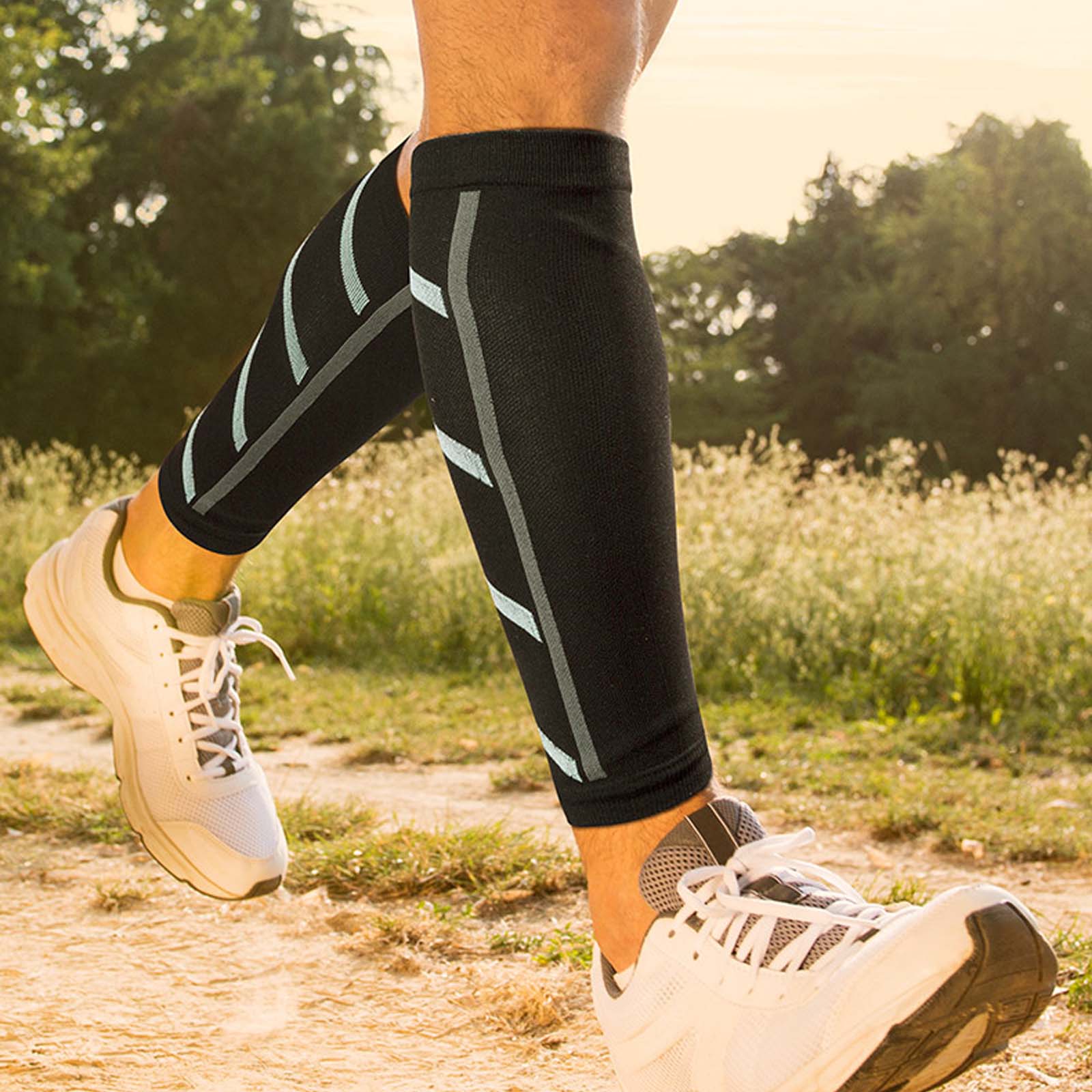 Calf Support Compression Cover UV Sun Protection Leg Compression Socks