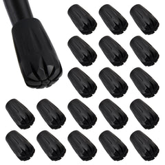 20pcs Trekking Poles Tip Protector Replacement Rubber Alpenstock