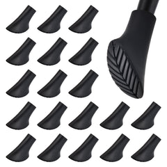 20pcs Trekking Poles Tip Protector Replacement Rubber Alpenstock