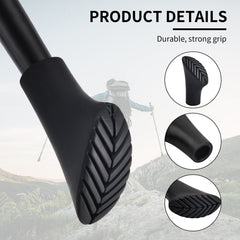 20pcs Trekking Poles Tip Protector Replacement Rubber Alpenstock