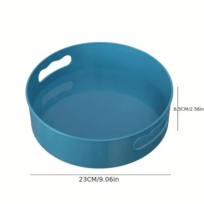 360 Degree Rotary Storage Rack Spice Tray Seasoning Box Cosmetics