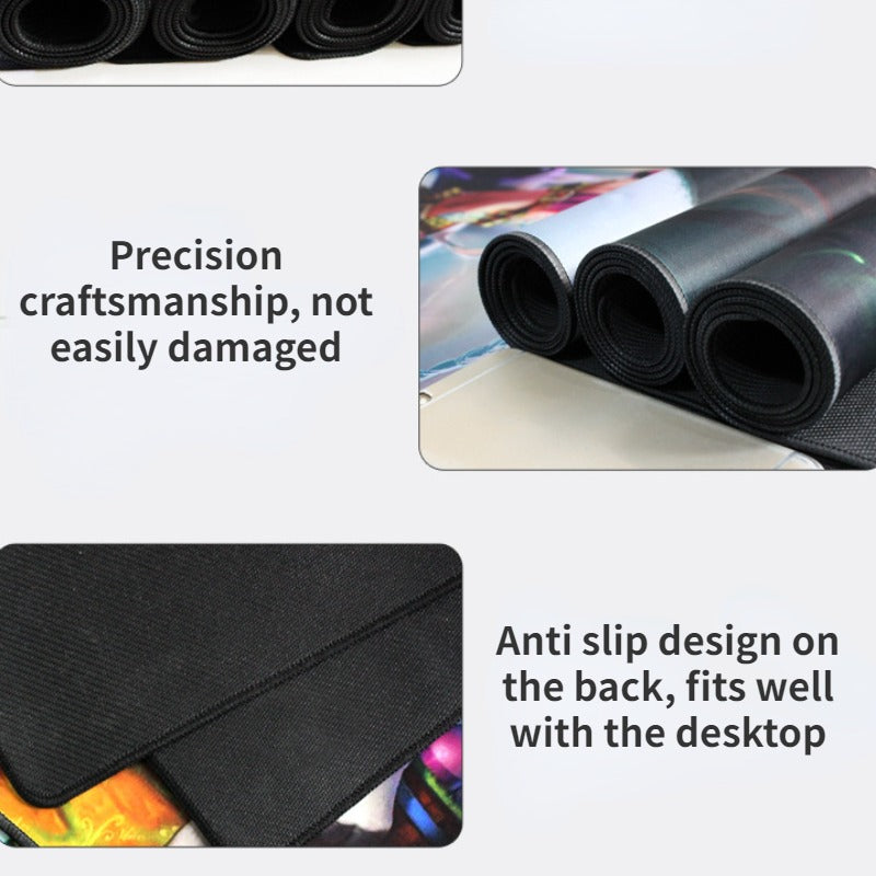 Large Desk Mouse and Keyboard Mat for Office, School or Dormitory