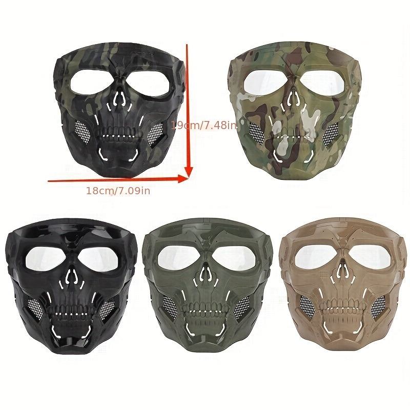 Skull Horror Helmet Mask Skull Goggle Riding Mask Motorcycle