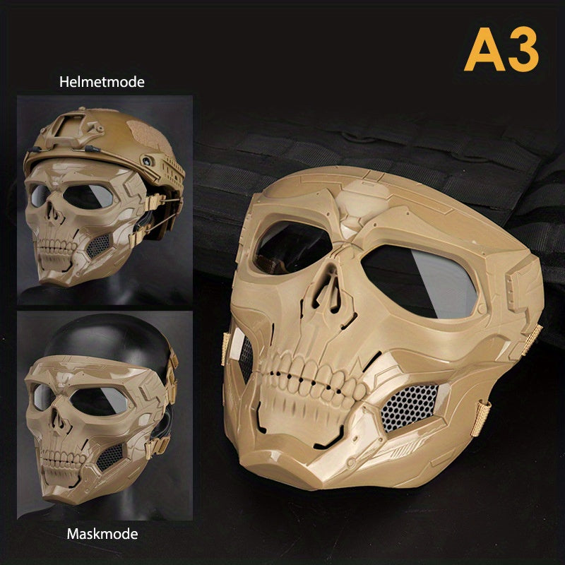 Skull Horror Helmet Mask Skull Goggle Riding Mask Motorcycle