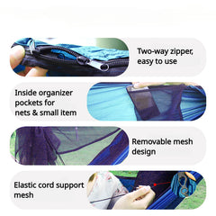 Quick Opening Hammock Anti-mosquito Mesh Hammock for Camping